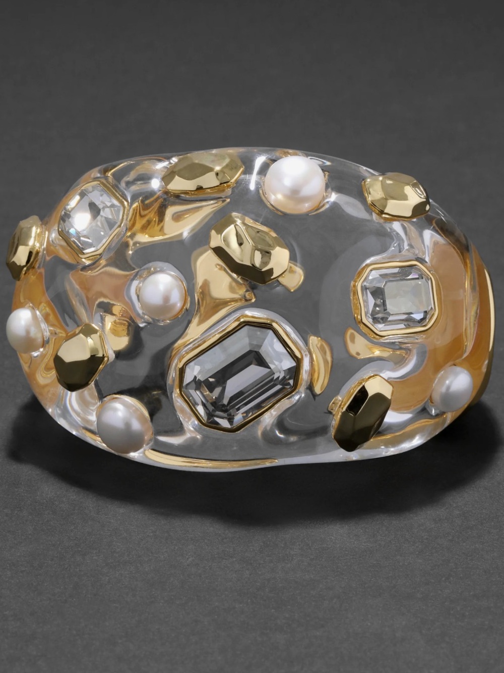NEW ALEXIS BITTAR LIQUID LUCITE CUFF🤩 - Picture 2 of 5